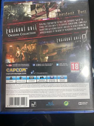 Resident Evil Origins Collection PS4