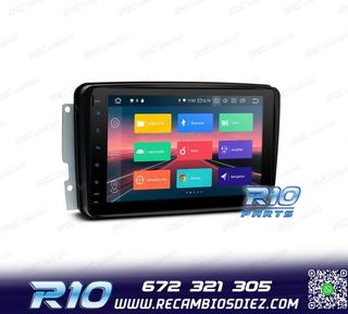 RADIO GPS ANDROID 12 PARA MERCEDES VIANO VITO C W203 A W168