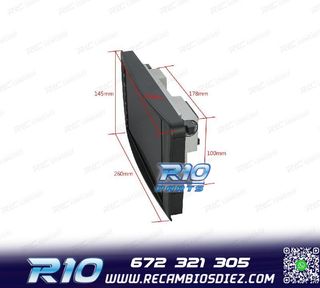 RADIO GPS ANDROID 10 PARA MERCEDES W164 X164 ML 05-12 GL 06-
