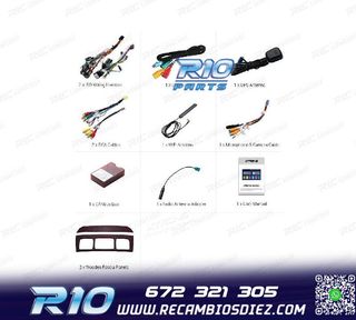 RADIO GPS ANDROID 10 PARA MERCEDES S W220 98-05