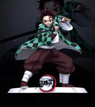 Figura Tanjiro Demon Slayer anime kimetsu no yaiba