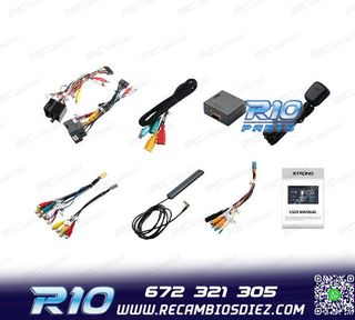RADIO GPS ANDROID 12 PARA VOLKSWAGEN VW SEAT SKODA MULTIMEDI
