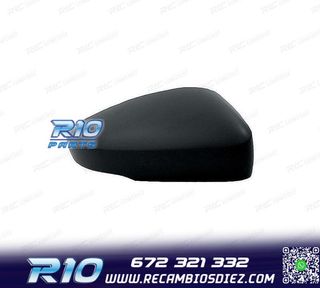 CARCASA ESPEJO DERECHO VOLKSWAGEN VW POLO 09-17 NEGRO