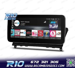 RADIO GPS ANDROID 12 PARA MERCEDES C W204 07-10