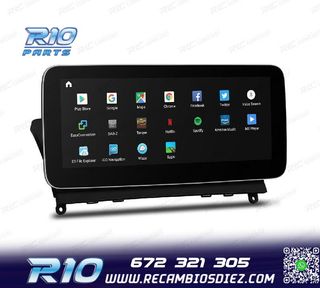 RADIO GPS ANDROID 12 PARA MERCEDES C W204 07-10