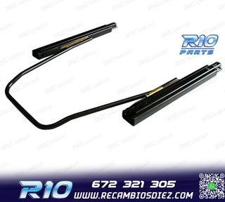 KIT ASIENTO DEPORTIVO SEMI BAQUET ESTILO RS ALCANTARA CUERO