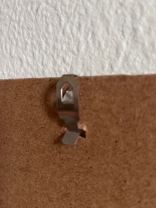 Dos marcos de fotos Ikea Clip con vidrio