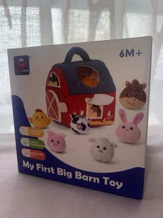 Granja de peluches para niños