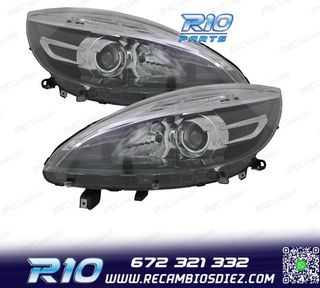 FAROS RENAULT SCENIC III 12-16 FONDO NEGRO