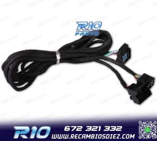 CABLE DE 6 METROS ISO COCHES BMW CON CONEXIÓN EN EL MALETER