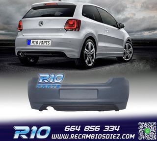 PARAGOLPES TRASERO VOLKSWAGEN VW POLO 6R 09-17 LOOK R