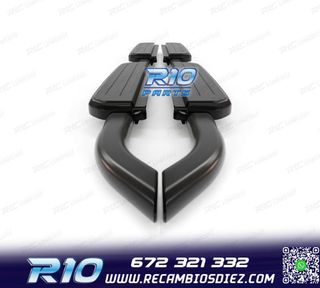 ESTRIBERAS ESTRIBOS LAND ROVER DEFENDER 110 130 20- NEGRO