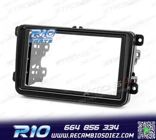 MARCO NEGRO RADIO 2-DIN PARA SKODA VOLKSWAGEN VW SEAT