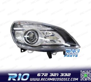 FARO DCH RENAULT SCENIC II 05-08 XENON FONDO NEGRO