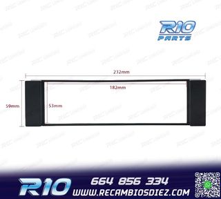 MARCO NEGRO RADIO 1-DIN AUDI A3 8L A6 4B SEAT LEON TOLEDO FI