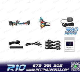 RADIO GPS ANDROID 12 PARA VOLKSWAGEN VW SKODA SEAT