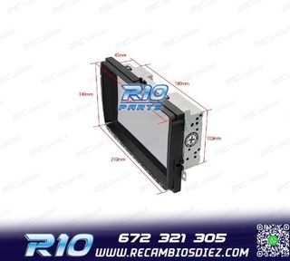 RADIO GPS ANDROID 12 PARA VOLKSWAGEN VW SKODA SEAT