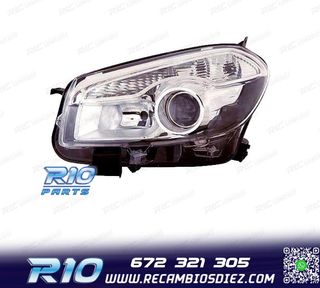 FARO IZQ XENON NISSAN QASHQAI 10-14