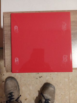 Azulejos Rojo Brillo 20x20