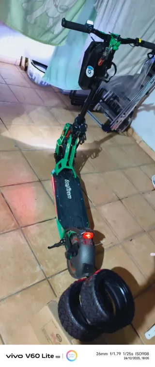 Patinete Eléctrico Ecoxtrem Verde