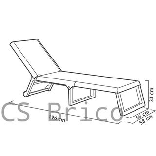 Tumbona Dream Antracita