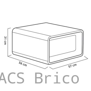 Muebles Jardín Venus Tete a Tete Grafito