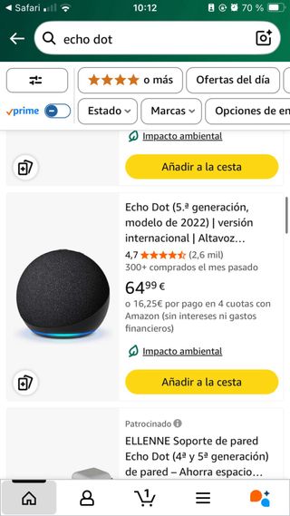 Echo Dot Alexa 5ª Gen 2022