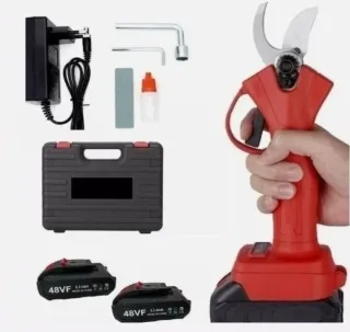 Cesoia Elettrica 48V con Doppia Batteria