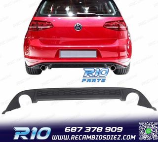 DIFUSOR VOLKSWAGEN GOLF 7 12-17 LOOK GTI