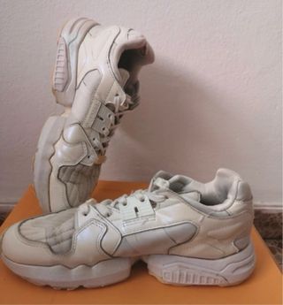Zapatillas Adidas Talla 39 Beige/Blanco