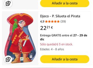 Puzzle pirata Djeco