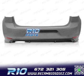 PARAGOLPES TRASERO VOLKSWAGEN VW GOLF 7 12-17 LOOK R LINE