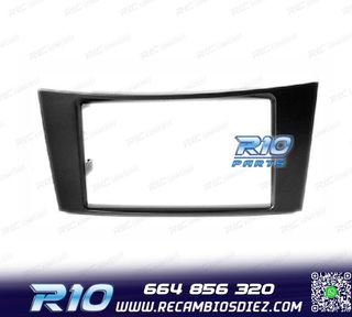 MARCO NEGRO RADIO 2-DIN MERCEDES CLASE-E W211 CLASE-CLS W219