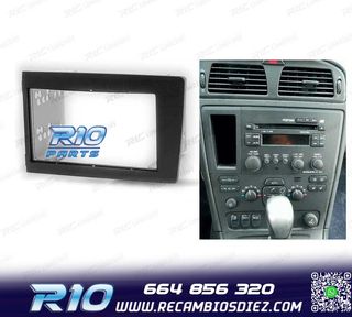 MARCO NEGRO RADIO 2-DIN PARA VOLVO S60 00-04 V70 XC70 01-04