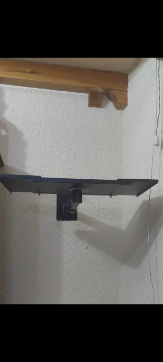 Soporte de TV articulado negro