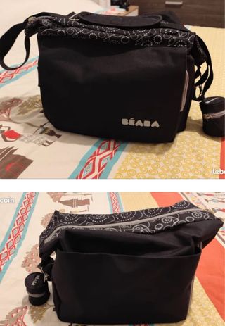 Bolsa carrito bebé Beaba negra