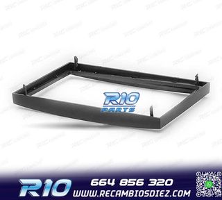 MARCO NEGRO RADIO 2-DIN PARA CITROEN C2 C3 BERLINGO JUMPY FI