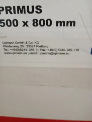 Puerta técnica blanca