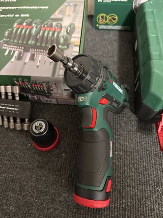 Parkside Atornillador 12V + Set Destornilladores