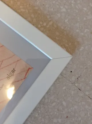 Marco con Poster Rocio Bonilla. Alto 53,5. Ancho