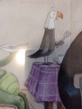 Marco con Poster Rocio Bonilla. Alto 53,5. Ancho