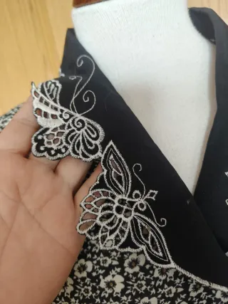 Blusa romántica estilo retro talla L