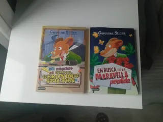 1. Mi nombre es Stilton  2. En busca Maravillla