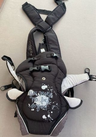Mochila Porta Bebé Negra