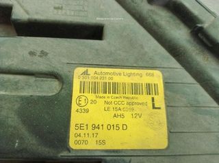 Skoda 22396372 5e1941015e faro izq octavia 2.0 tdi