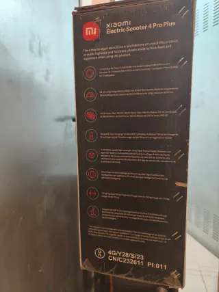 Patinete Eléctrico Xiaomi 4 Pro Plus