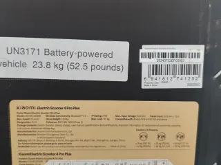 Patinete Eléctrico Xiaomi 4 Pro Plus