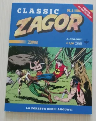 Bonelli | Zagor Classic numero 1 - Ristampa Zagor