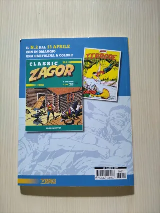 Bonelli | Zagor Classic numero 1 - Ristampa Zagor