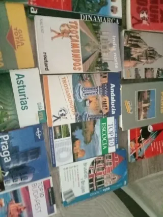 20 guías de viaje, muchas de ellas nuevas